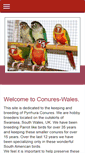 Mobile Screenshot of conures-wales.co.uk